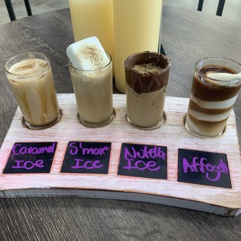 Baruch Cafe - Coffee flight - Coffee & Tea Near Me - Bethesda, Maryland
