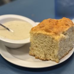 Bluebonnet Cafe - Biscuit and Gravy
