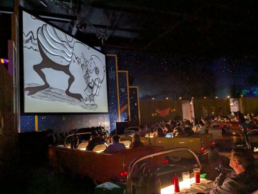 Sci-Fi Dine-In Theater Restaurant by null