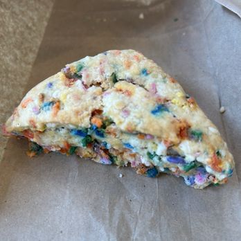 Brass Tacks Coffee - Rainbow scone - Coffee & Tea Near Me - Fruit Cove, Florida
