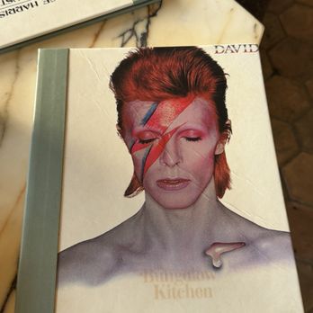 The Bungalow Kitchen - The front of the menus feature old album covers - Lounges Near Me - Long Beach, California The Bungalow Kitchen - The front of the menus feature old album covers - Lounges Near Me - Long Beach, California
