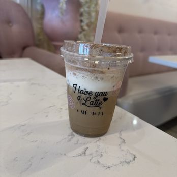 Cafe Lola - Brown Sugar Freddo (far more beautiful when first served) - Cafes Near Me - Las Vegas, Nevada