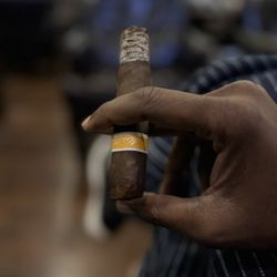 Ron'devu Cigar Lounge - This lounge is cozy, comfortable and even got a barber chair. The 60 mile trek was worth it!