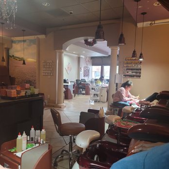 Lavender Nail Spa - From my chair in back - Nail Salons Near Me - Vacaville, California Lavender Nail Spa - From my chair in back - Nail Salons Near Me - Vacaville, California