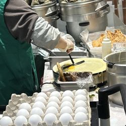 Fresh crepes