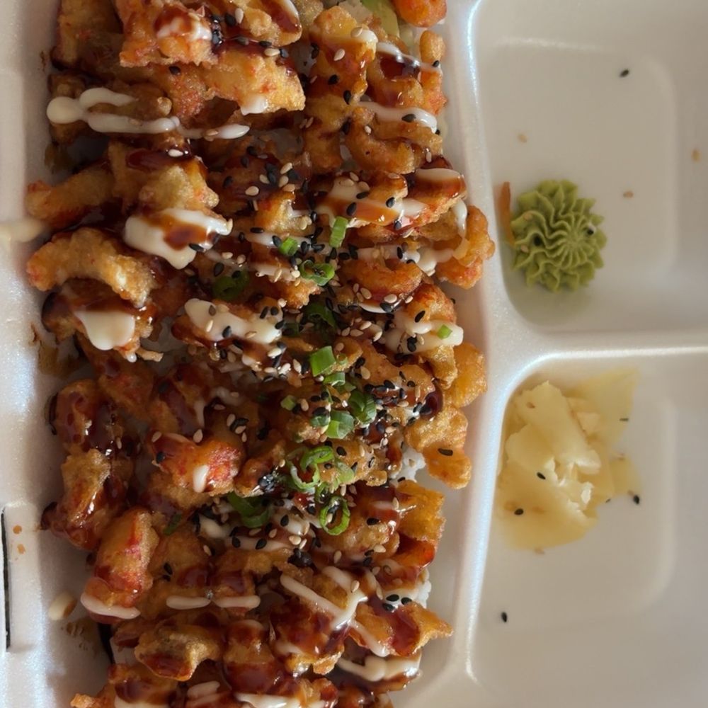 Blue Sushi - 107. Popcorn Lobster Roll - Japanese Near Me - Wasco, California Blue Sushi - 107. Popcorn Lobster Roll - Japanese Near Me - Wasco, California