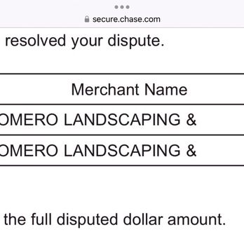 Romero Landscaping & Irrigation - Credit card company supported my claim after investigation - Backflow Services Near Me Romero Landscaping & Irrigation - Credit card company supported my claim after investigation - Backflow Services Near Me