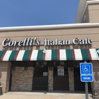 Corelli's Italian Cafe - Front entrance - Italian Near Me - Sugar Land, Texas