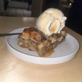 Nafsi - Bread pudding  and ice cream - New American Near Me - Chicago, Illinois