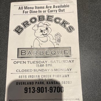 Brobecks Barbeque - Barbeque Near Me - Overland Park, Kansas Brobecks Barbeque - Barbeque Near Me - Overland Park, Kansas
