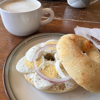 Sprocket Cafe - Egg Bagel Sandwich Caffe Latte - Coffee & Tea Near Me - Milwaukee, Wisconsin