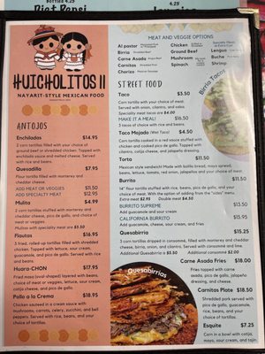 Menu photo 8 Huicholitos 2 Lacey, WA Menu photo 8 Huicholitos 2 Lacey, WA