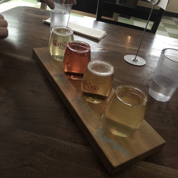 Brix Cider - Cider Flight - Cideries Near Me - Mount Horeb, Wisconsin