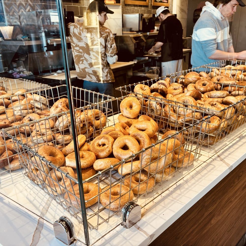 Bagel Fair - Display. - Bagels Near Me - Indianapolis, Indiana