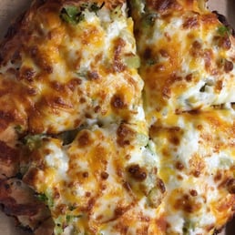 White Veggie Pizza