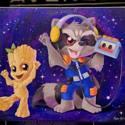 Groot & Rocket