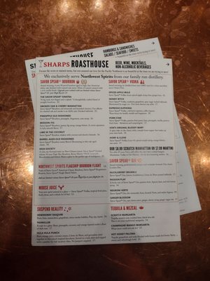 Menu photo 7 Sharps Roasthouse SeaTac, WA