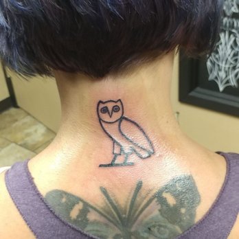 Mann Up Tattoo - Drake's logo and my sons favorite rapper #forever18 completed suicide 7/26/2019 - Tattoo Near Me - Mesa, Arizona