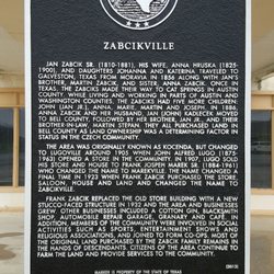 Zabcikville - Zabcikville, TX