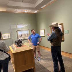 National Cowboy & Western Heritage Museum - With a docent.