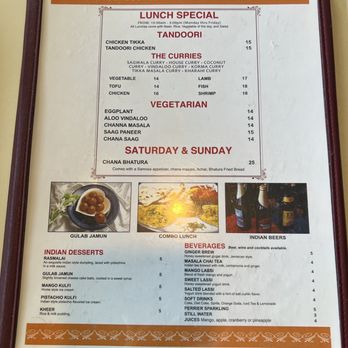 Papa's India Grill - Lunch menu - Indian Near Me - Moreno Valley, California Papa's India Grill - Lunch menu - Indian Near Me - Moreno Valley, California