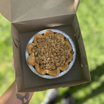 Las Golondrinas Pie - Peach apricot - Desserts Near Me - Albuquerque, New Mexico