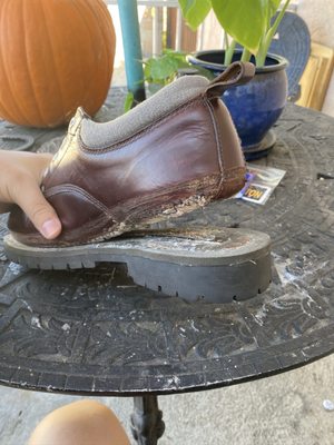 Shoe Resoling - Shoe resoling