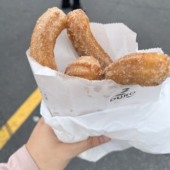 Churros Don Abel - I ordered 2 churros. $2 each - Food Trucks Near Me - Rosemead, California