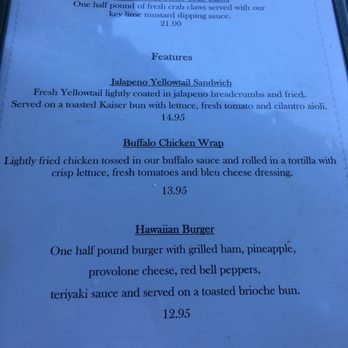 Buzzard's Roost Grill & Pub - Lunch specials - Seafood Near Me - Key Largo, Florida