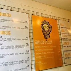 Bristol Squeezed - Menu