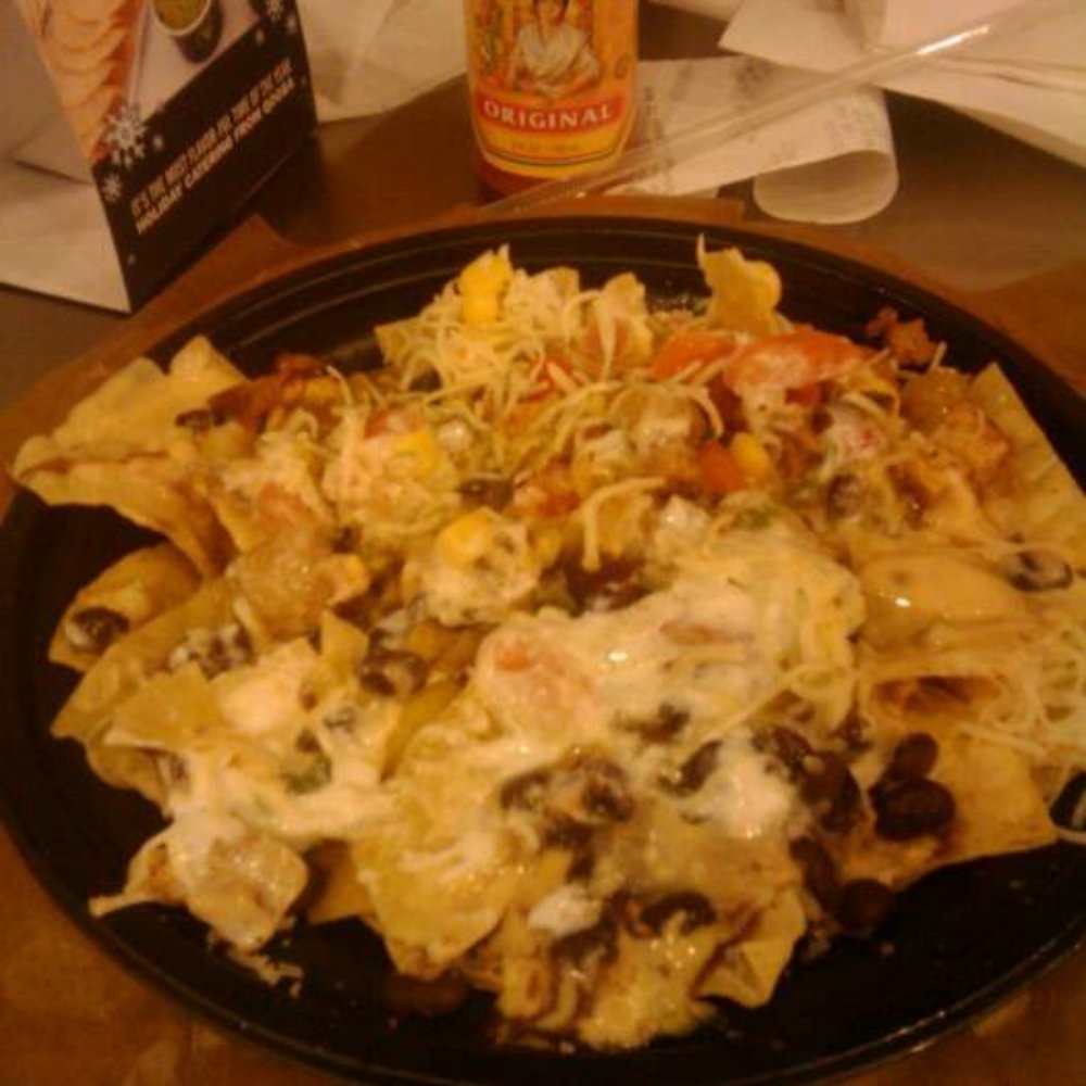 QDOBA Mexican Eats - 3 cheese nacho- chicken - Mexican Near Me - Philadelphia, Pennsylvania