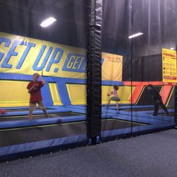 Dodgeball court at Urban Air