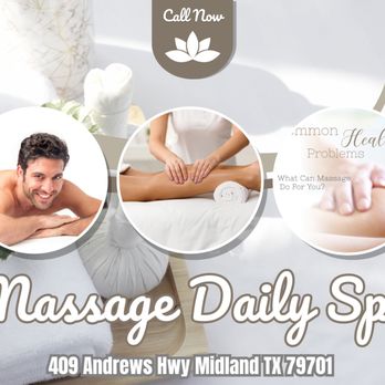 Massage Daily Spa - Massage Near Me - Midland, Texas Massage Daily Spa - Massage Near Me - Midland, Texas