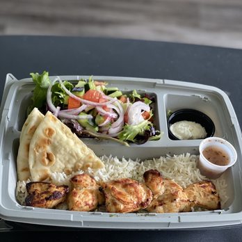 Luna Grill Cerritos - Chicken Kabob Plate - Mediterranean Near Me - Cerritos, California Luna Grill Cerritos - Chicken Kabob Plate - Mediterranean Near Me - Cerritos, California