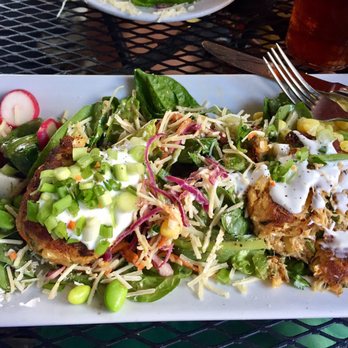 The Cottage - Crab cake plate - Cafes Near Me - Bluffton, South Carolina The Cottage - Crab cake plate - Cafes Near Me - Bluffton, South Carolina