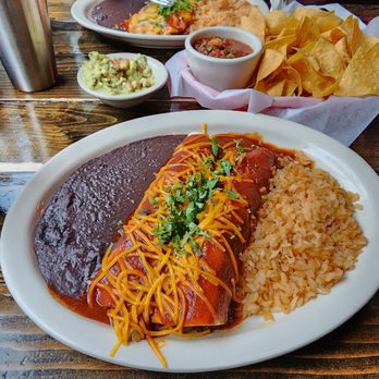El Chupacabra - Vegan enchiladas, chips and guac - Mexican Near Me - Seattle, Washington