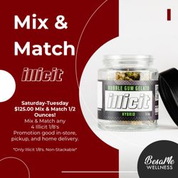 BesaMe Wellness Marijuana Dispensary - Smithville - Mix & Match Illict