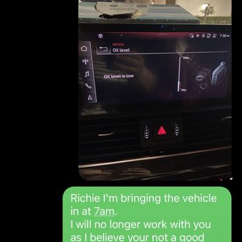 Audi South Orlando - Me explaining that I'll bring my car in bc I believe it was not service - Car Dealers Near Me - Orlando, Florida