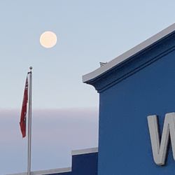 WalMart - Full moon falling in the morning!!