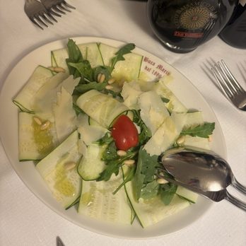 Buca Mario - Zucchini salad - Tuscan Near Me - Florence, FI