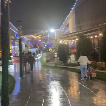 Roy's Restaurant - The best part of dining is when we walked this block on Halloween night ! Just outside Roys. - Seafood Near Me - Anaheim, California