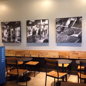 Starbucks - More seating with some nice photos. - Coffee & Tea Near Me - Broken Arrow, Oklahoma