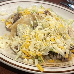 Mexico 1900 Restaurant - Beef tacos