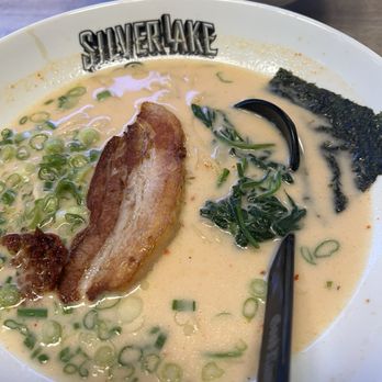 Silverlake Ramen - Koreatown - Blaze ramen with pork - Ramen Near Me - Los Angeles, California Silverlake Ramen - Koreatown - Blaze ramen with pork - Ramen Near Me - Los Angeles, California