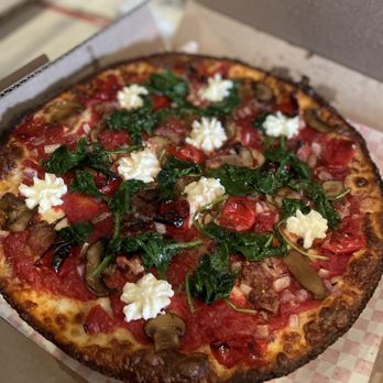 Milly’s Pizza In The Pan - I'm a sucker for anything with peppadews! - Pizza Near Me - Chicago, Illinois