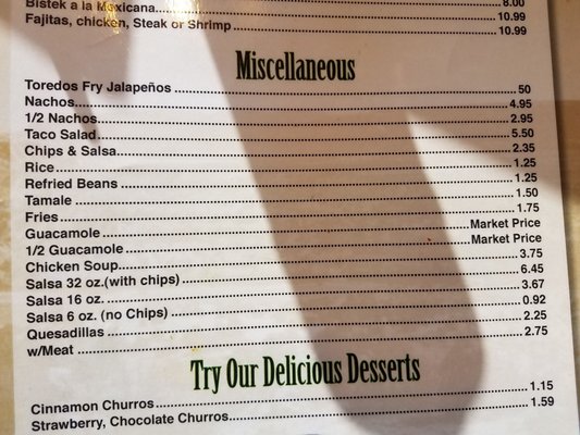 Menu photo 4 El Famous Burrito Chicago, IL