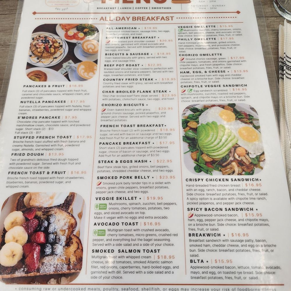 AmeriBrunch Cafe - Menu - Breakfast & Brunch Near Me - Las Vegas, Nevada