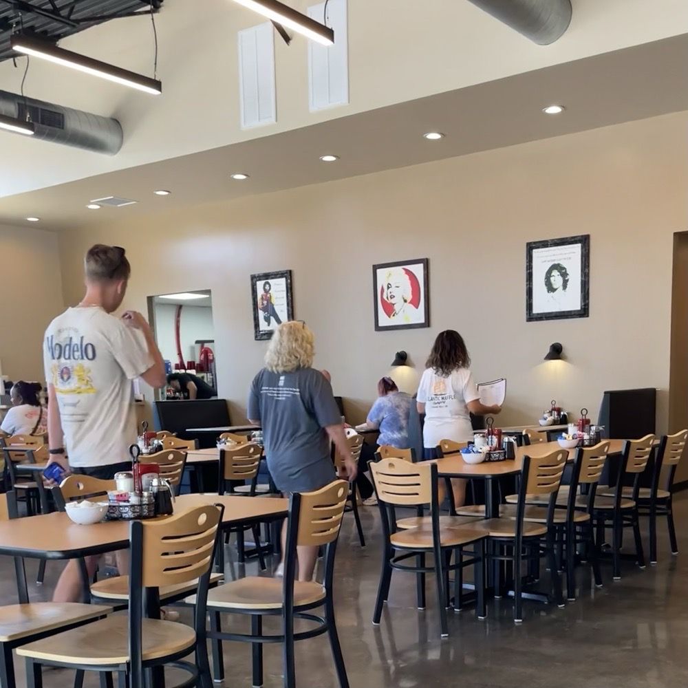 Atlantic Waffle Company - There's several of the many music star portraits - Waffles Near Me - Virginia Beach, Virginia Atlantic Waffle Company - There's several of the many music star portraits - Waffles Near Me - Virginia Beach, Virginia