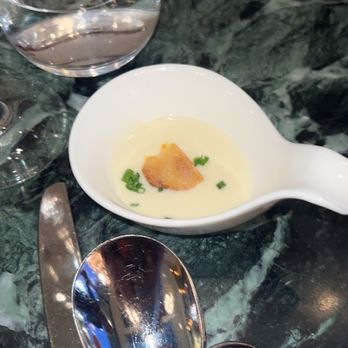 The Roosevelt Room - Cauliflower puree tastes like a chowder and I'm in amazement! - Steakhouses Near Me - Troy, New York The Roosevelt Room - Cauliflower puree tastes like a chowder and I'm in amazement! - Steakhouses Near Me - Troy, New York