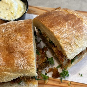 Meat & Bread - Meatball sub with Parmesan aioli - Sandwiches Near Me - Austin, Texas Meat & Bread - Meatball sub with Parmesan aioli - Sandwiches Near Me - Austin, Texas